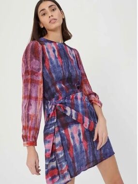 Chufy Isle Mini Dress - Klaus Blue XS